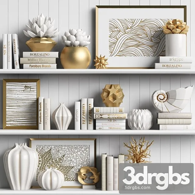 Decor Set 14 1 3D Model Download