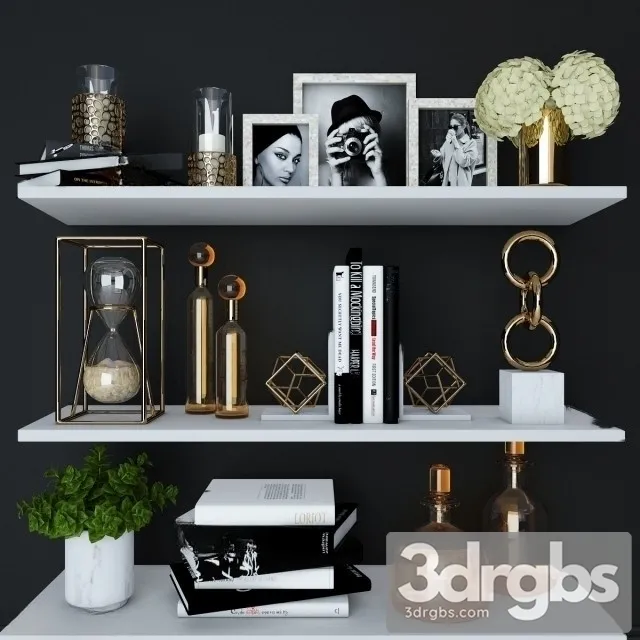 Decor Set 14 3D Model Download