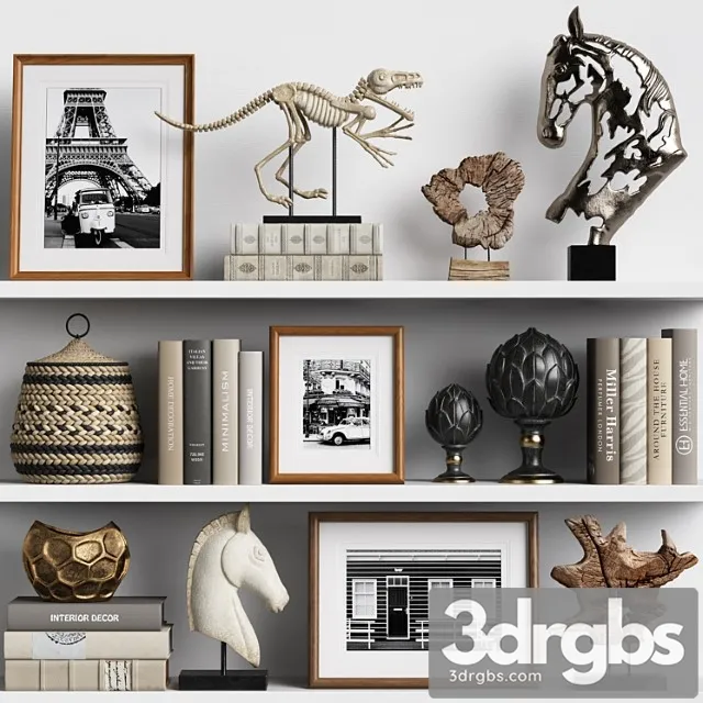 Decor set 169 3D Model Download