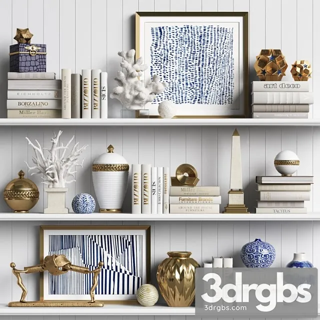 Decor set 17_2 3D Model Download