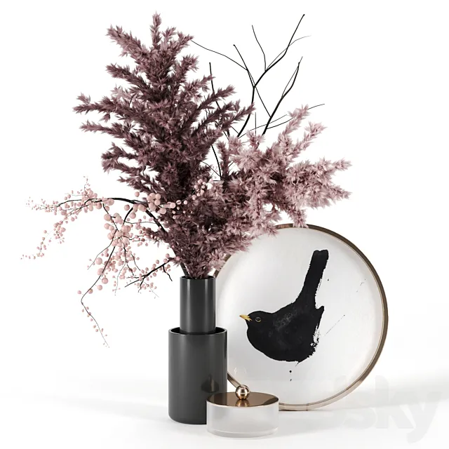 Decor set 18 3DModel Decor set 18 3DModel