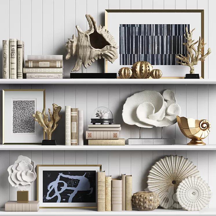 Decor Set 19 3D Model Decor Set 19 3D Model