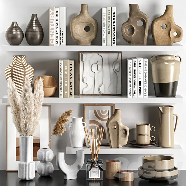 Decor Set 19 3DModel Decor Set 19 3DModel