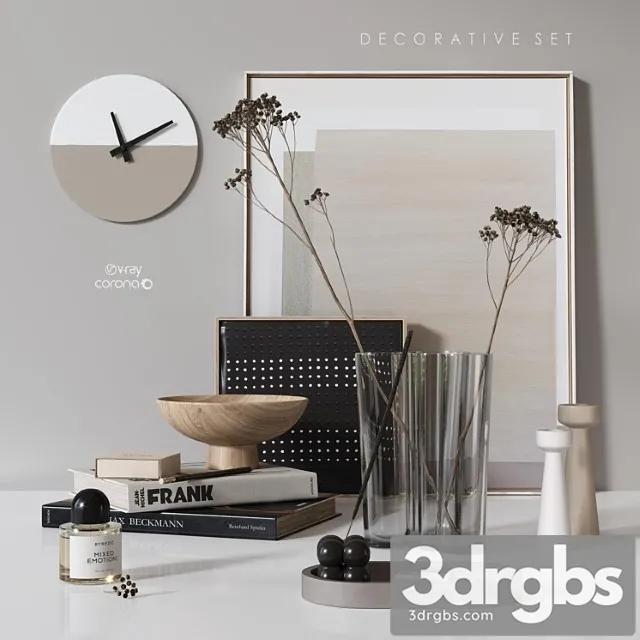 Decor Set 2 2 3D Model Download