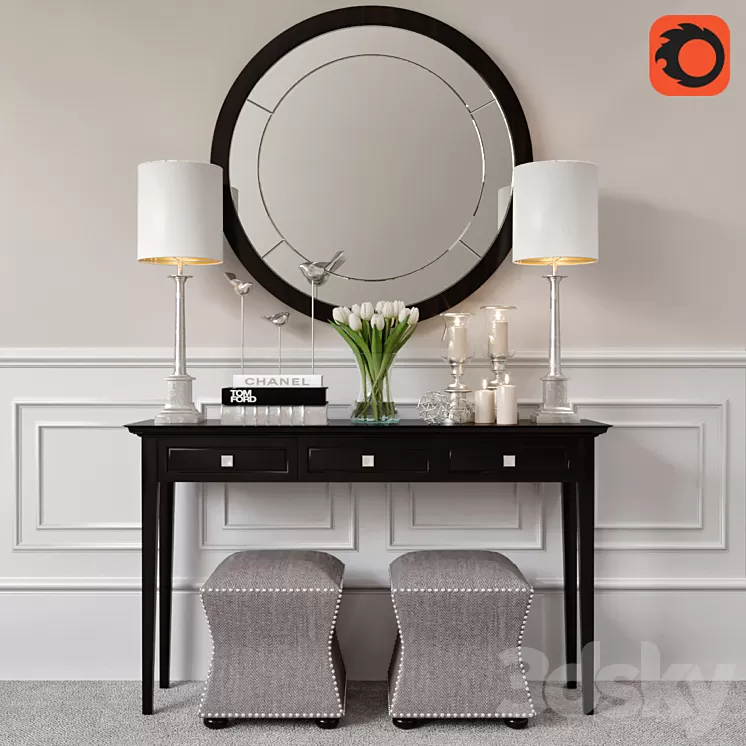 Decor Set 2 \ Decorative Set 2 3D Model Decor Set 2 \ Decorative Set 2 3D Model