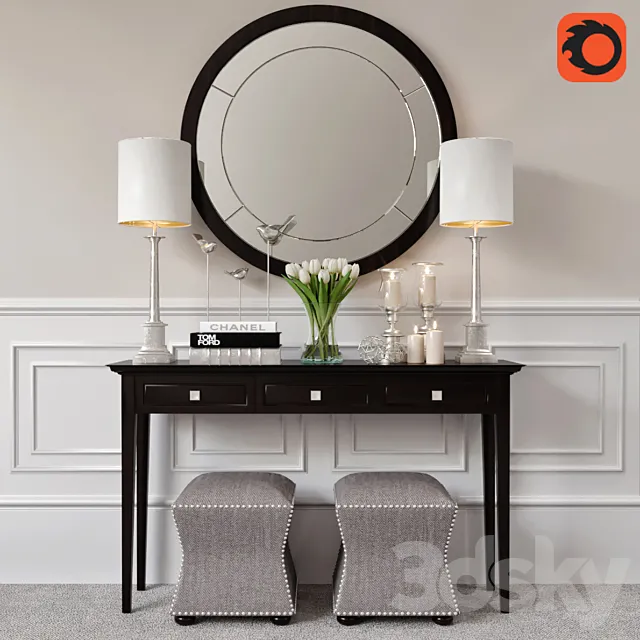 Decor Set 2 \ Decorative Set 2 3DModel Decor Set 2 \ Decorative Set 2 3DModel