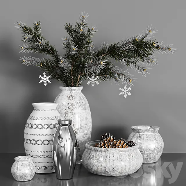 Decor set 20 3DModel