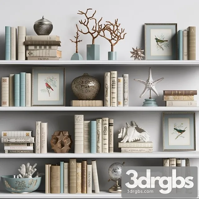 Decor set 20_3 3D Model Download