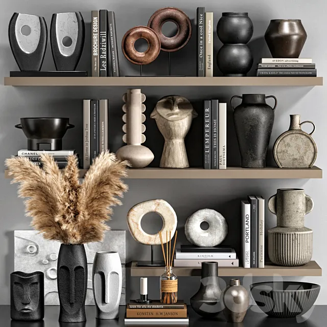 Decor set 23 3D Model