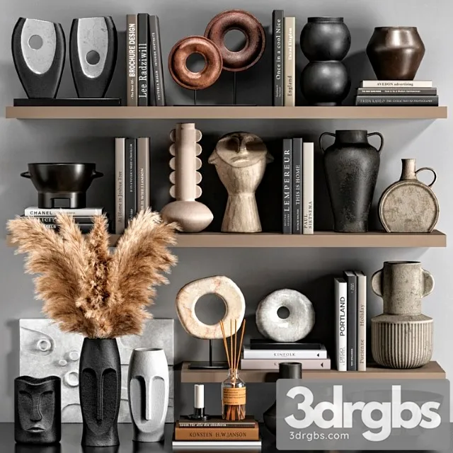 Decor set 23 3D Model Download