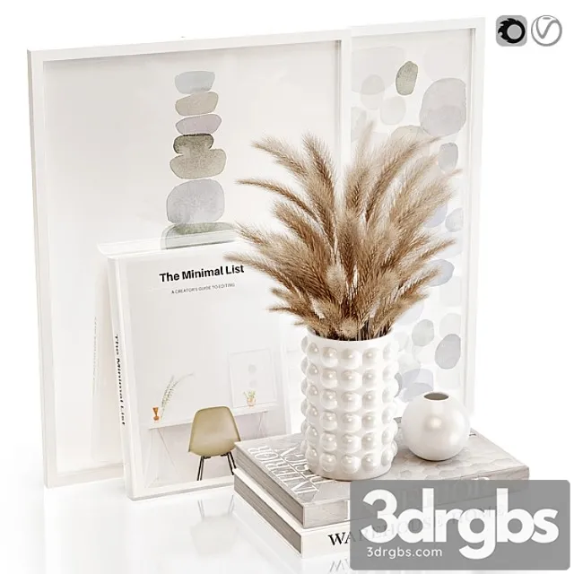 Decor set 23_3 3D Model Download