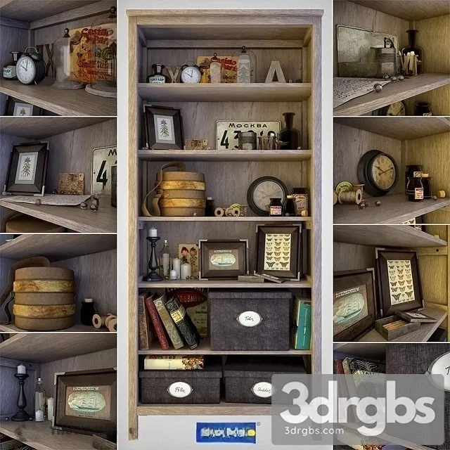 Decor Set 25 3D Model Download