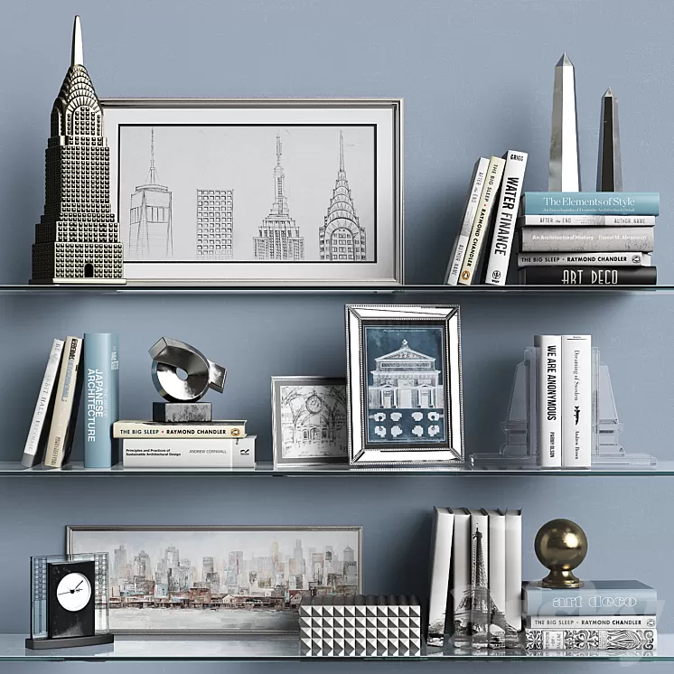 Decor Set 3 3D Model