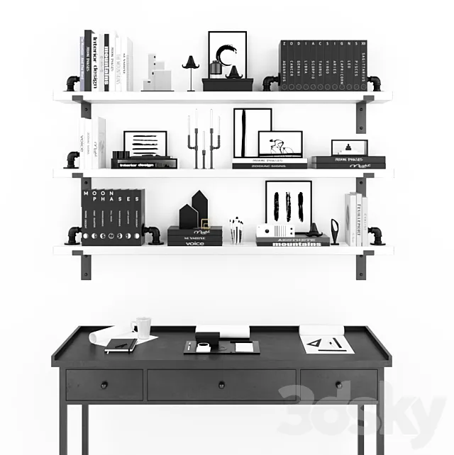 Decor set 3 3DModel