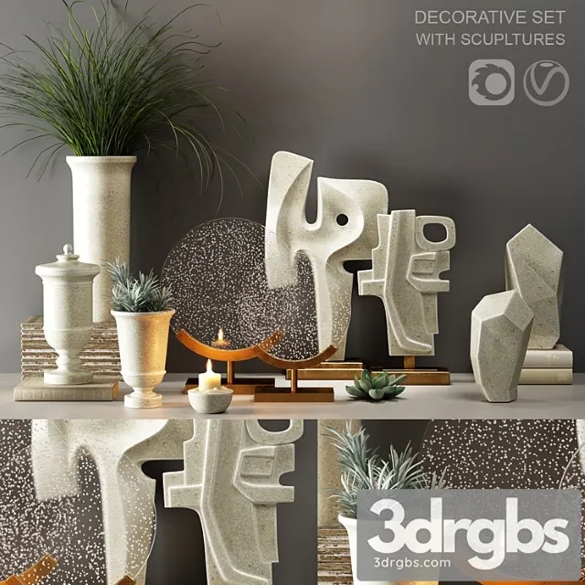 Decor set 31 3D Model Download