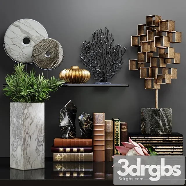 Decor set 32 3D Model Download