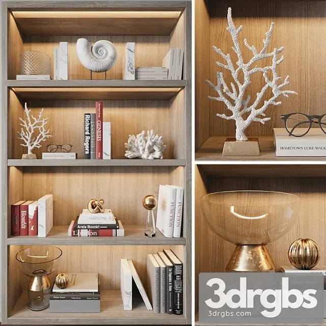 Decor set 3_3 3D Model Download