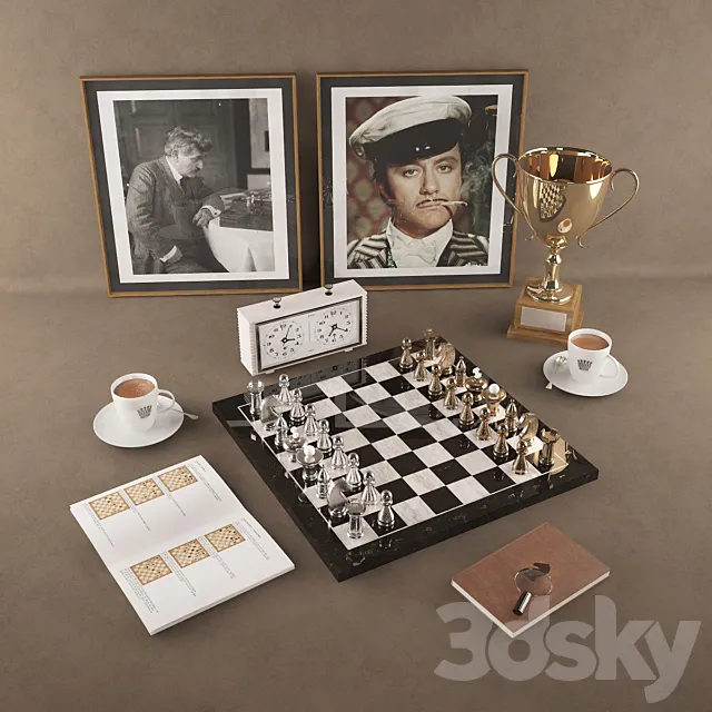 decor set 3D Model decor set 3D Model