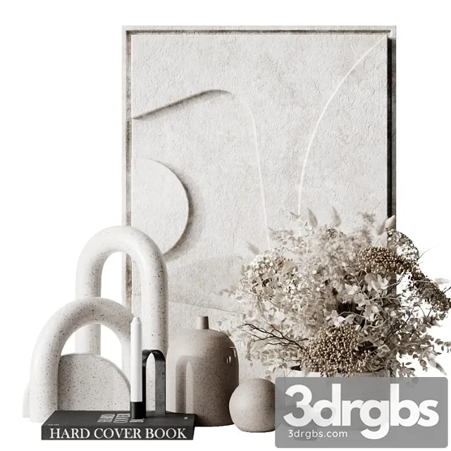 Decor Set 4 15 3D Model Download