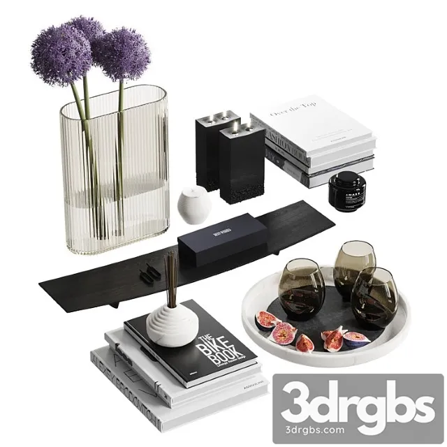 Decor Set 4 2 3D Model Download