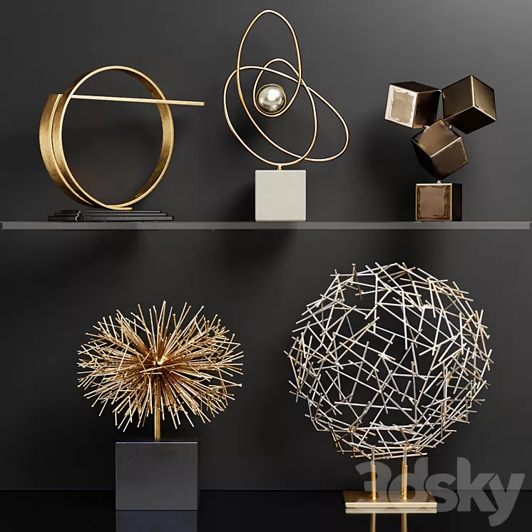 Decor Set 41 3D Model