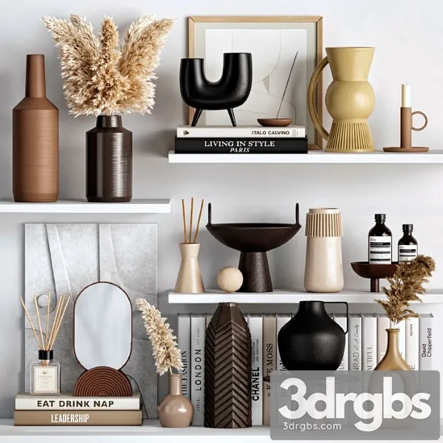 Decor Set 43 3D Model Download