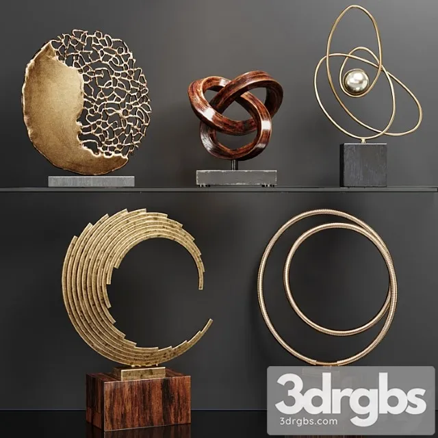 Decor set 49 3D Model Download