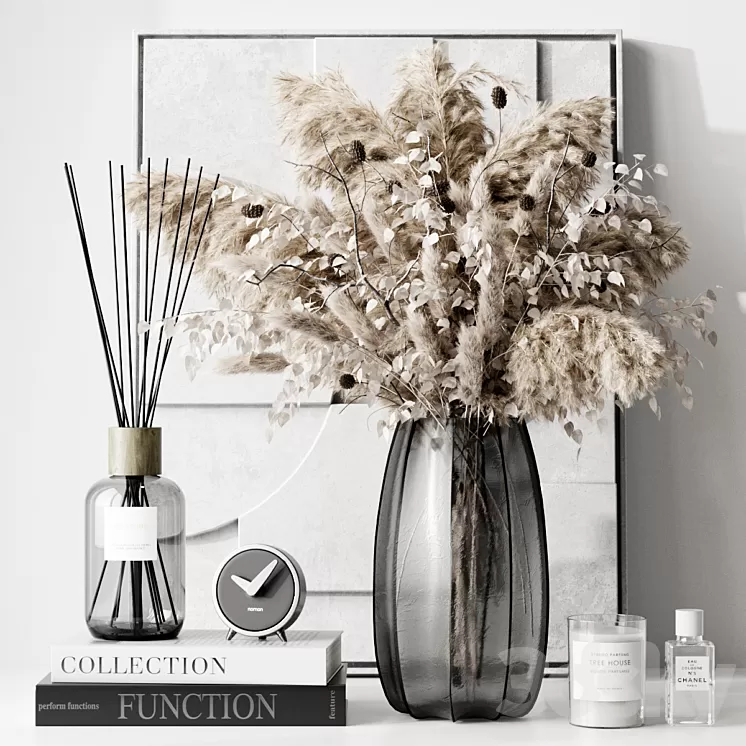 decor set 5 3D Model Free Download