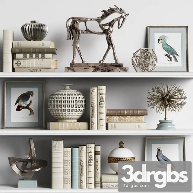 Decor set 50 2 3D Model Download