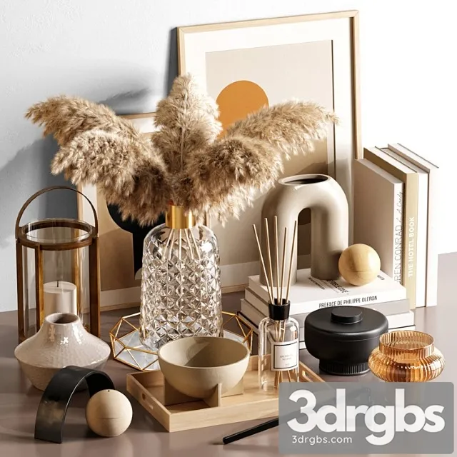 Decor Set 50 3D Model Download