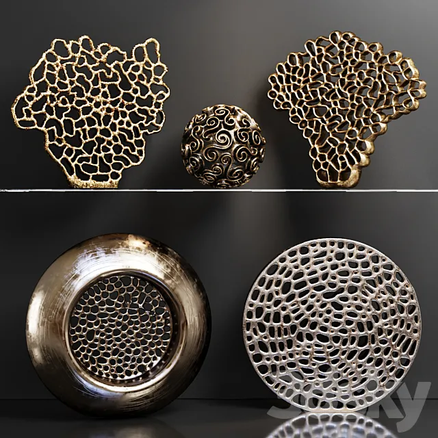 Decor Set 53 3D Model