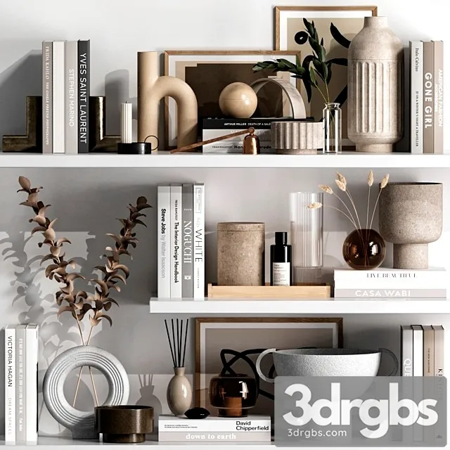 Decor set 55 3D Model Download