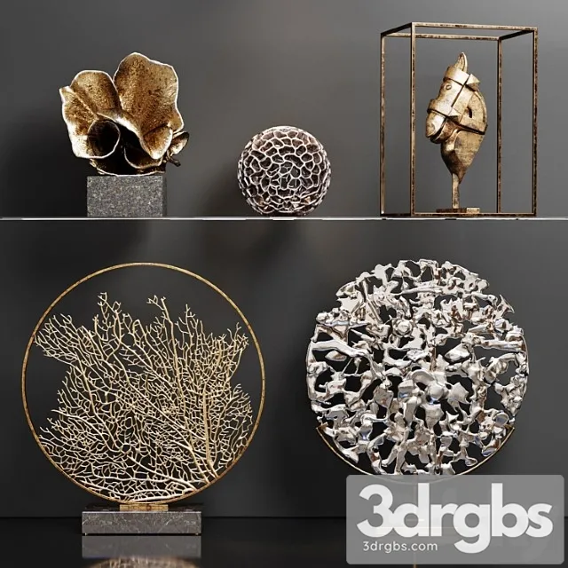 Decor set 56 2 3D Model Download