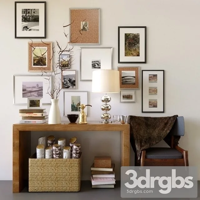 Decor Set 56 3D Model Download