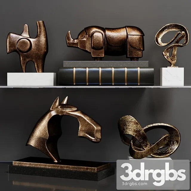 Decor set 60 3D Model Download