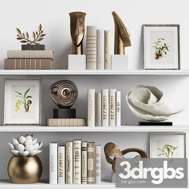 Decor set 67 3D Model Download