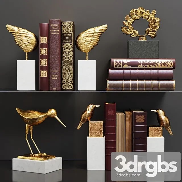 Decor set 68 3D Model Download