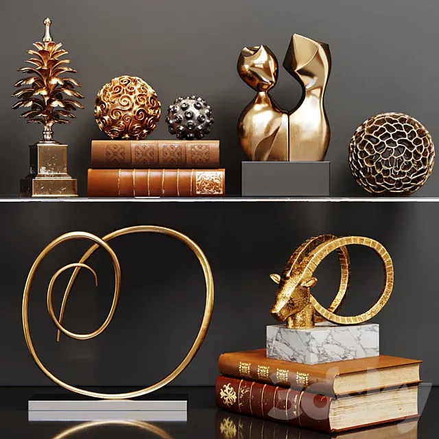 Decor Set 70 3D Model