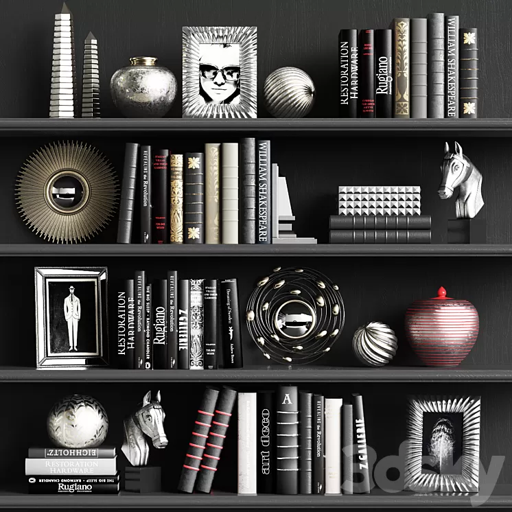 Decor Set 8 3D Model