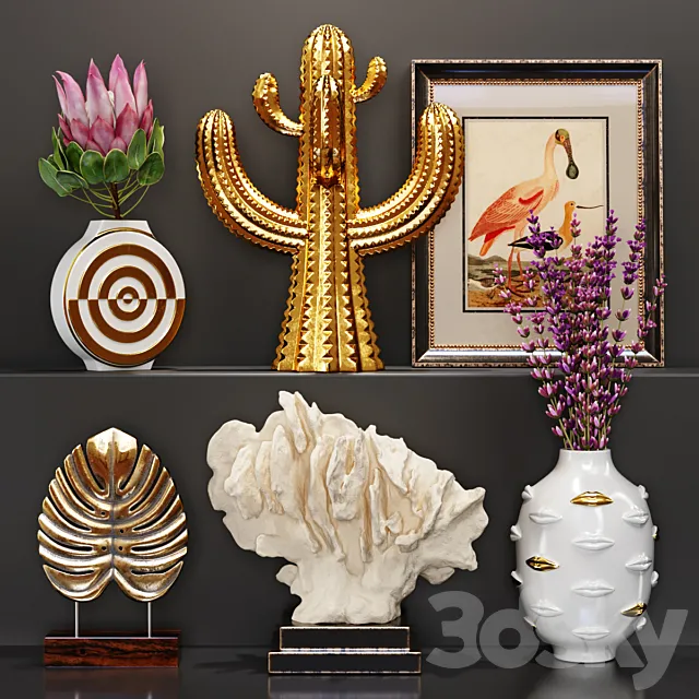 Decor Set 90 3D Model