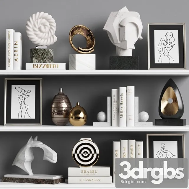 Decor set 97 3D Model Download