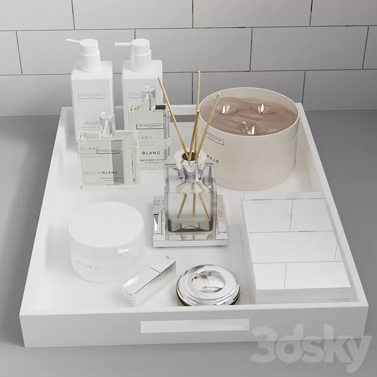 Decor Set \/ Bathroom Set 3D Model