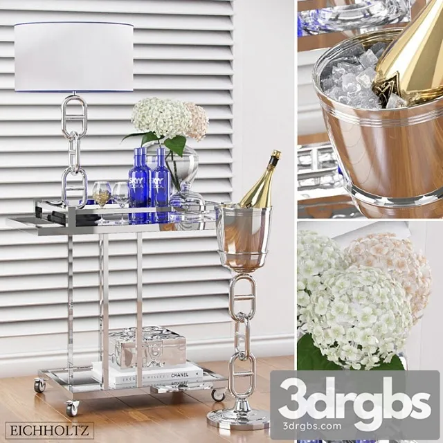 Decor Set By Eichholtz 1 3D Model Download