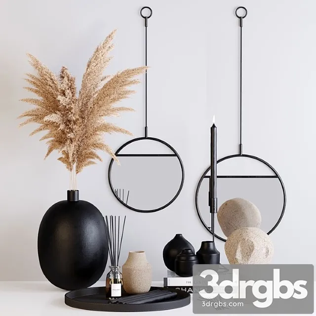 Decor Set By Housewolf 3D Model Download