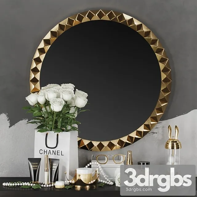 Decor set for girl №1 3D Model Download