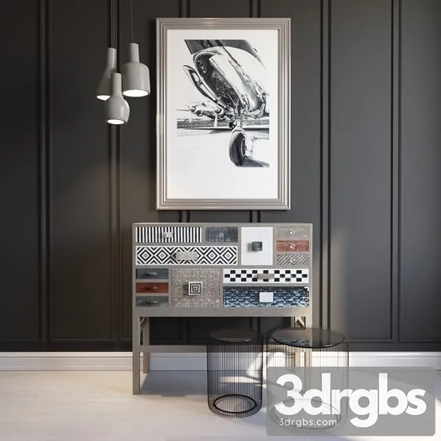 Decor Set Kare 3D Model Download