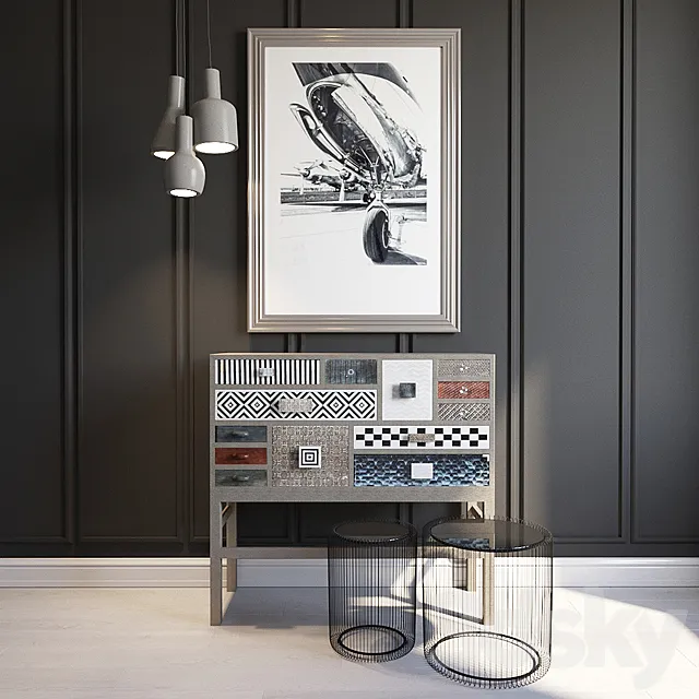 Decor set Kare 3DModel