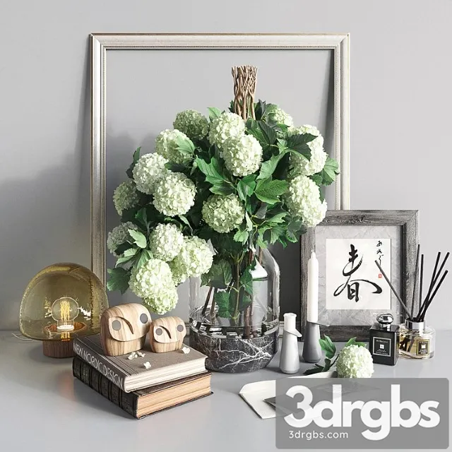 Decor set owls 3D Model Download