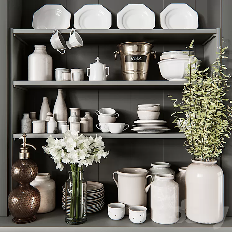 Decor set Vol.4 3D Model