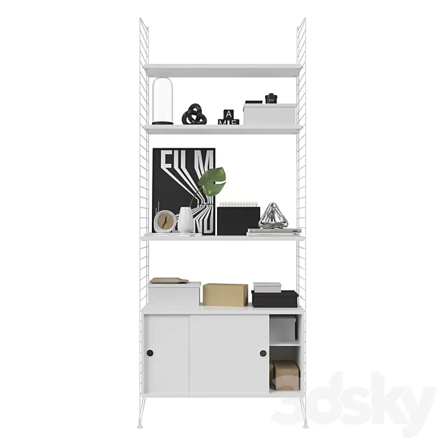 Decor Set_05 3D Model Decor Set_05 3D Model